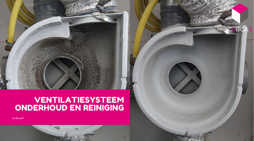 Ventilatie systeem onderhoud reiniging schoonmaken