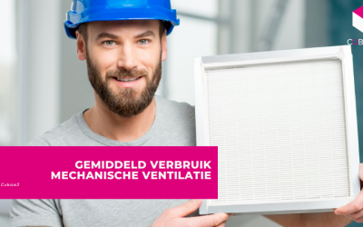 Gemiddeld verbruik mechanische ventilatie