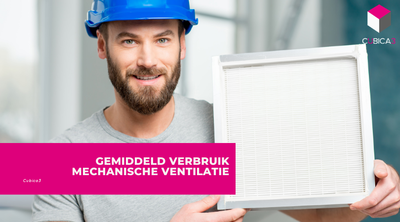 Gemiddeld verbruik mechanische ventilatie