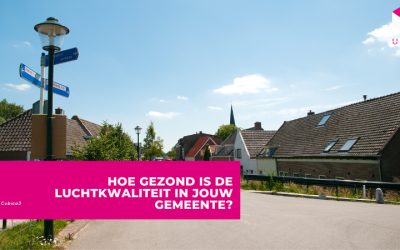 Hoe gezond is de luchtkwaliteit in jouw gemeente?