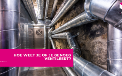 Hoe weet je of je genoeg ventileert?