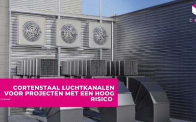 Cortenstaal luchtkanalen voor projecten met een hoog risico